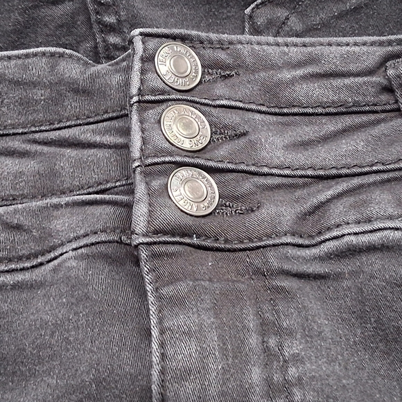Angels Forever Young Black Denim Pants  Size 14L - Picture 4 of 10